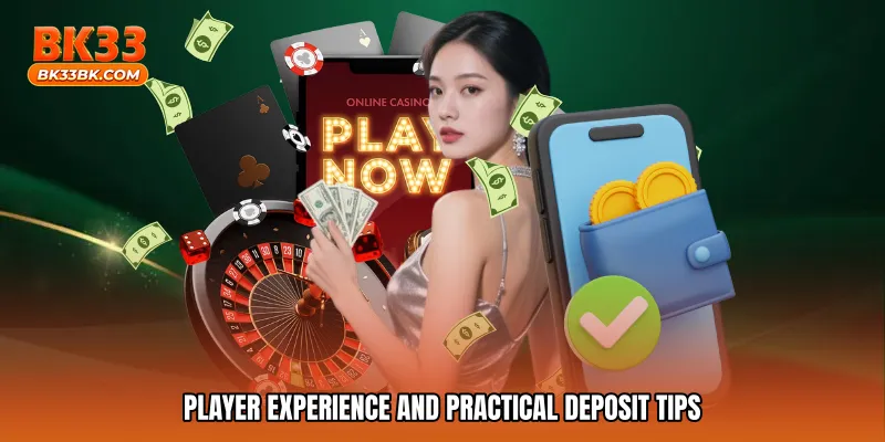 Player Experience and Practical Deposit Tips