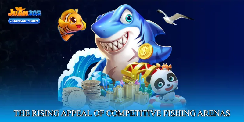 The rising appeal of competitive fishing arenas online