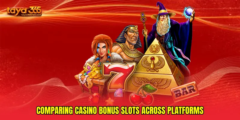 Comparing Casino bonus slots across platforms