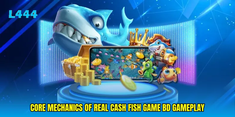 Core mechanics of Real cash fish game BD gameplay