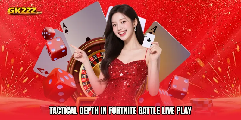 Tactical Depth in Fortnite Battle live play